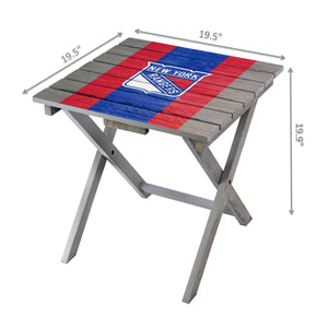 New York Rangers Folding Adirondack Table