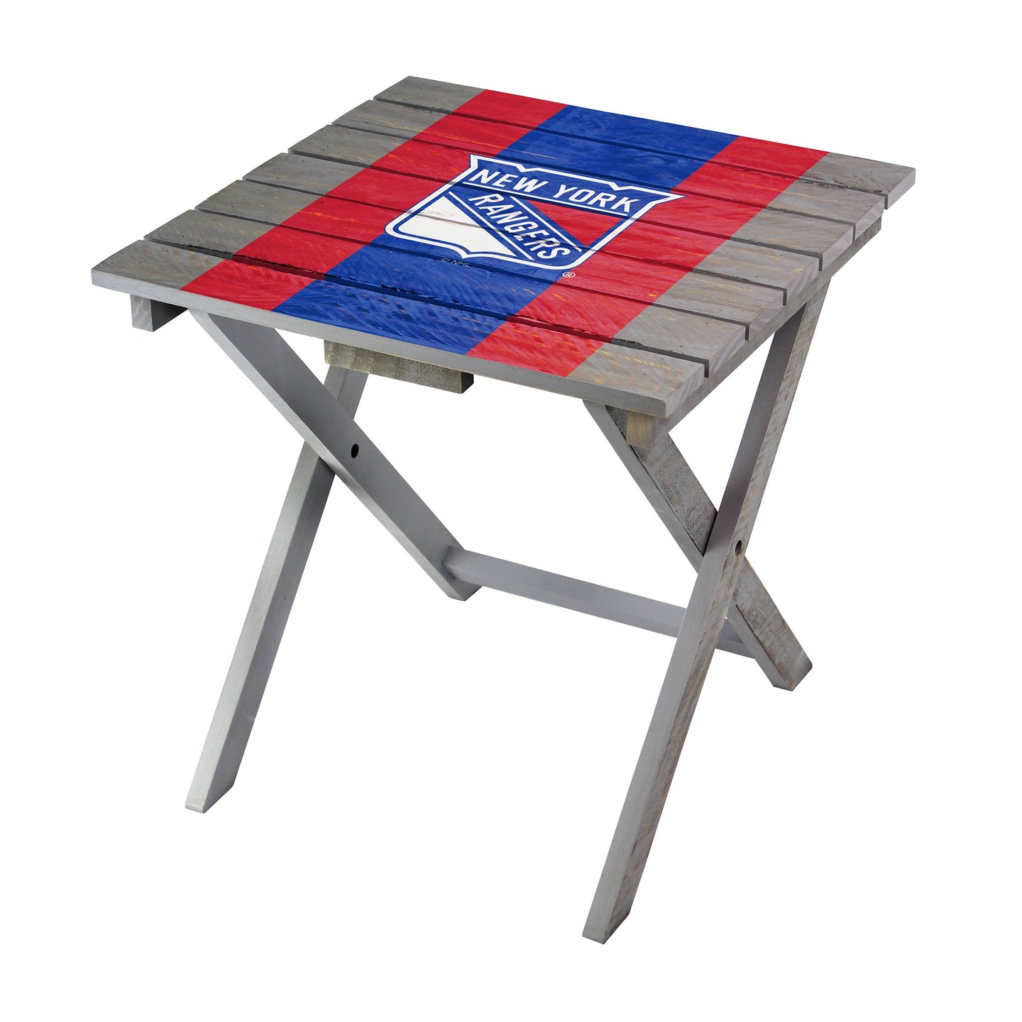 New York Rangers Folding Adirondack Table