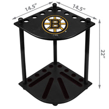 Load image into Gallery viewer, Boston Bruins Corner Cue Rack