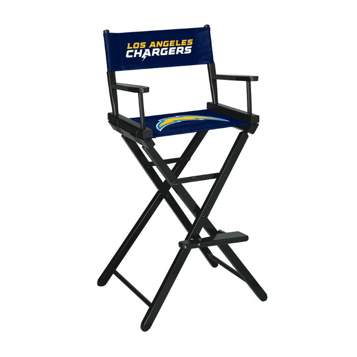 Los Angeles Chargers Bar Height Directors Chair