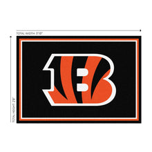 Load image into Gallery viewer, Cincinnati Bengals 3x4 Area Rug