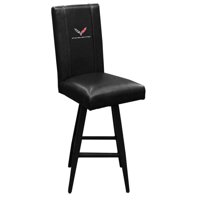 Swivel Bar Stool 2000 With Corvette C7 Logo