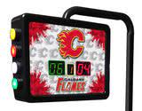 Calgary Flames 12' Shuffleboard Table