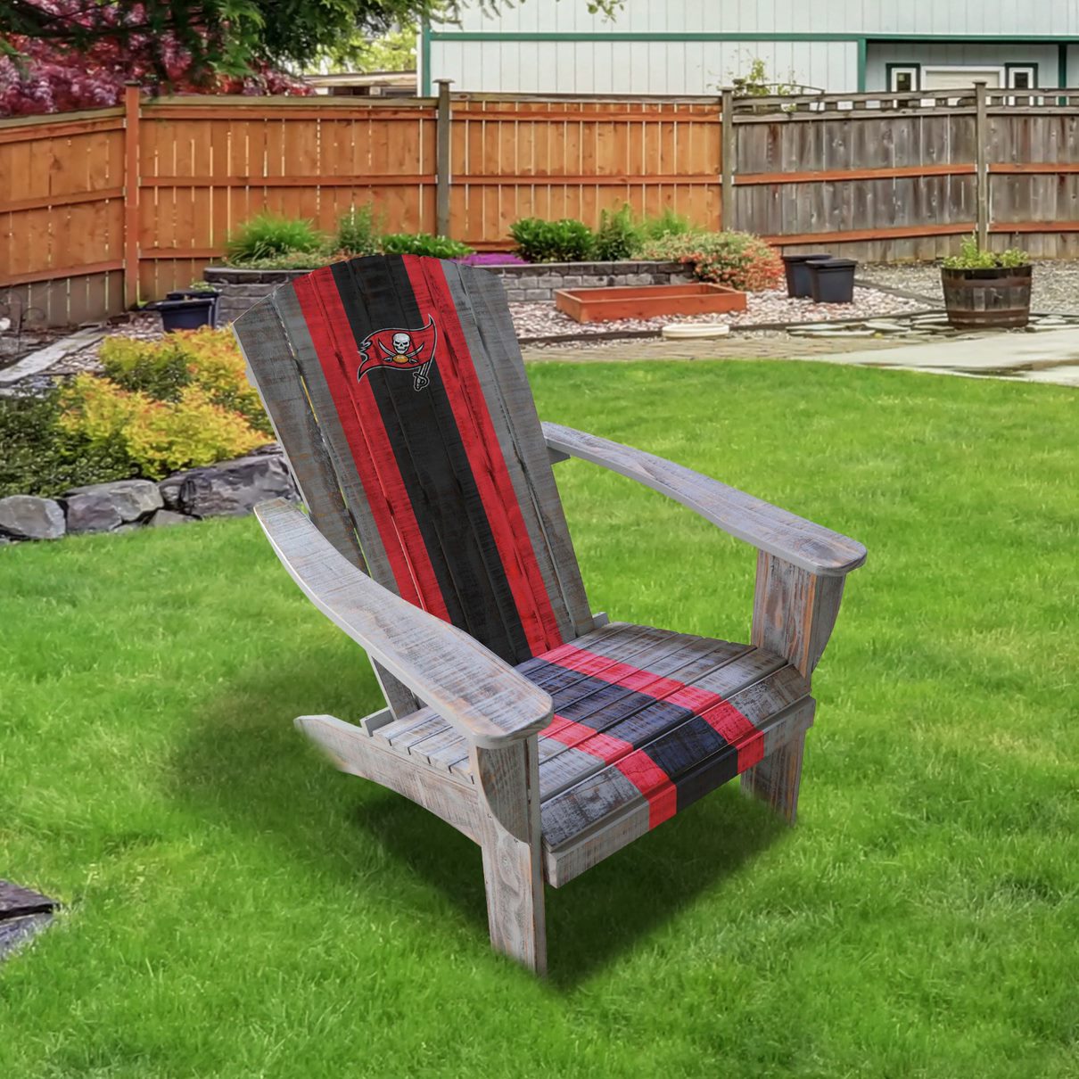 Tampa Bay Buccaneers Wood Adirondack Chair