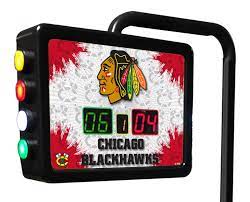 Chicago Blackhawks 12' Shuffleboard Table