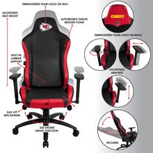 Load image into Gallery viewer, Kansas City Chiefs Pro Series Gaming Chair