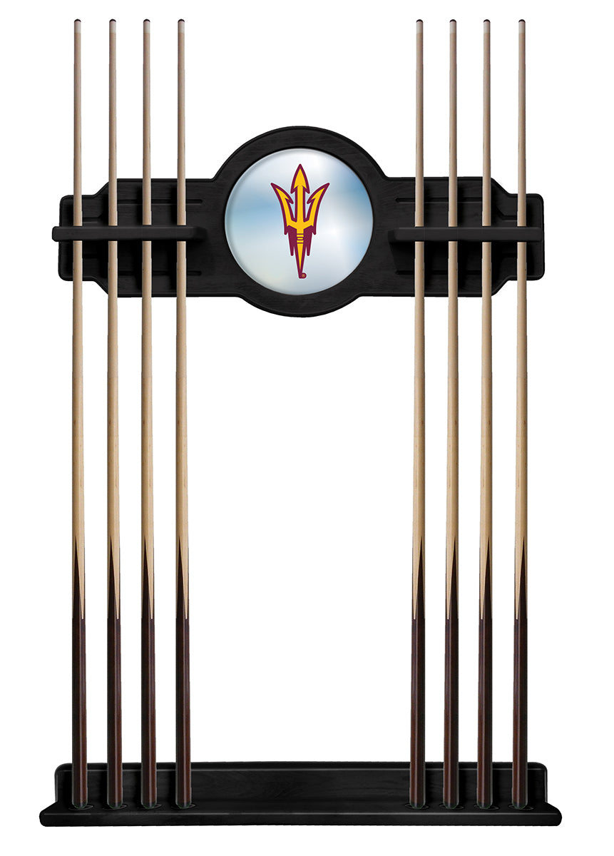 Arizona State University (Pitchfork) Solid Wood Cue Rack