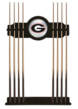 Load image into Gallery viewer, University of Georgia (G) Solid Wood Cue Rack