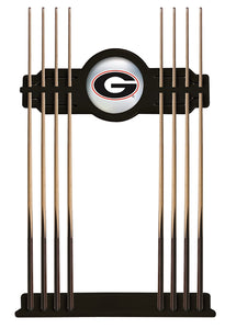 University of Georgia (G) Solid Wood Cue Rack