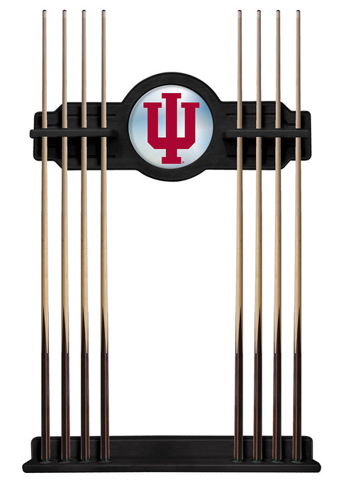 Indiana University Solid Wood Cue Rack