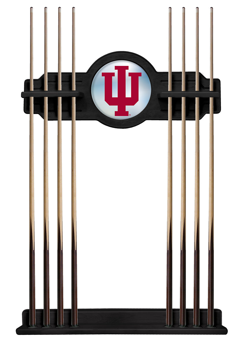 Indiana University Solid Wood Cue Rack