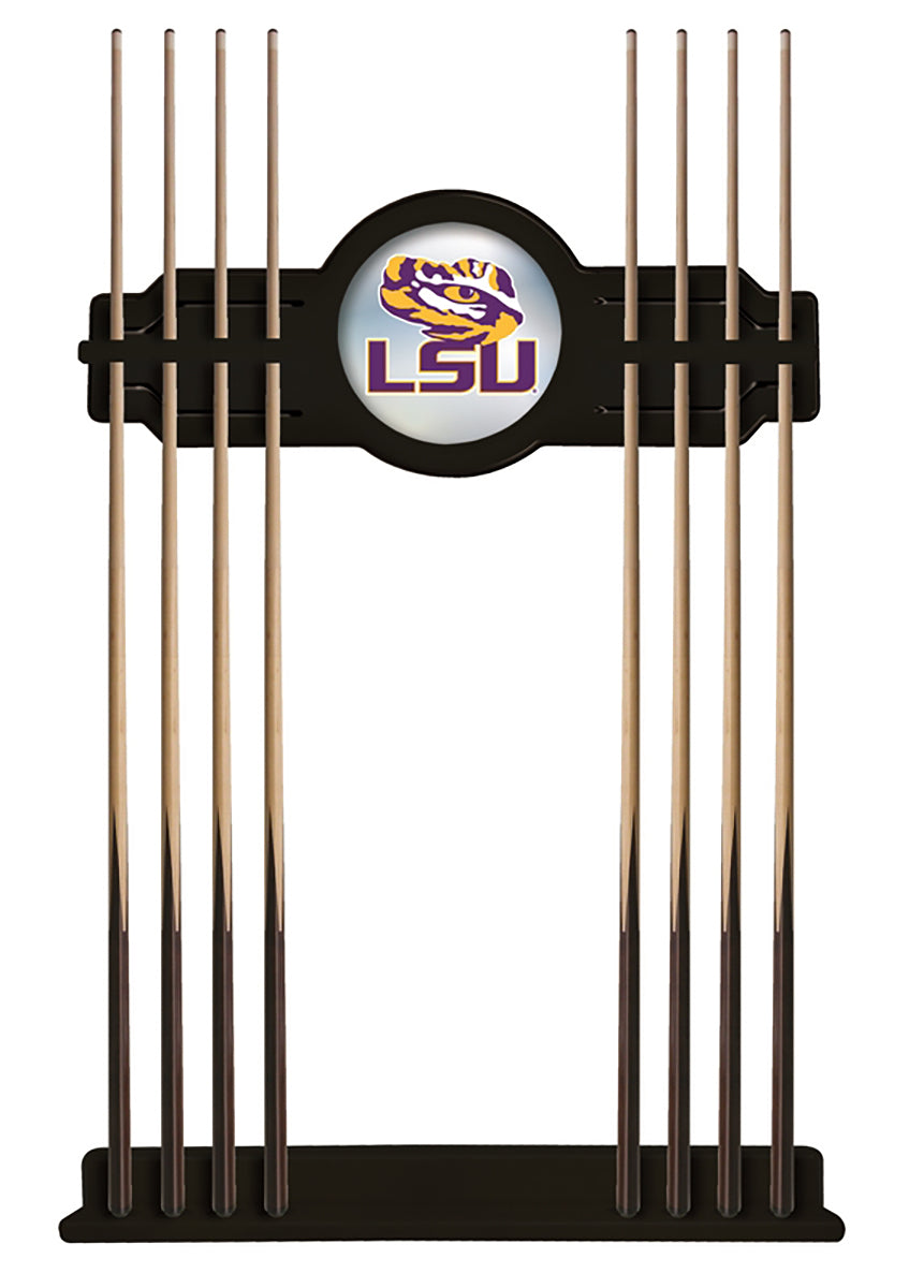 Louisiana State University Solid Wood Cue Rack