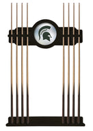 Michigan State University Solid Wood Cue Rack