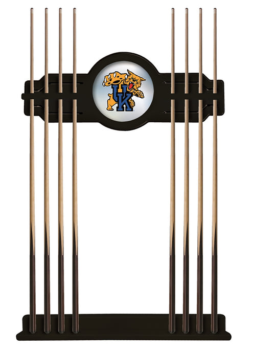 University of Kentucky (Cat) Solid Wood Cue Rack