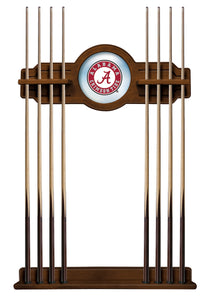 University of Alabama (Script A) Solid Wood Cue Rack