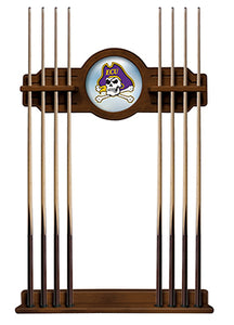 East Carolina University Solid Wood Cue Rack