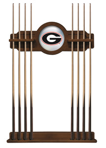 University of Georgia (G) Solid Wood Cue Rack
