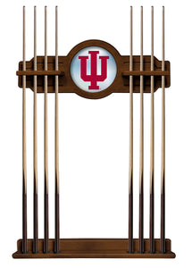 Indiana University Solid Wood Cue Rack