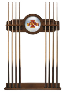 Iowa State University Solid Wood Cue Rack