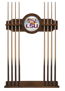 Louisiana State University Solid Wood Cue Rack