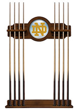 Load image into Gallery viewer, Notre Dame (ND) Solid Wood Cue Rack