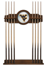 Load image into Gallery viewer, West Virginia University Solid Wood Cue Rack