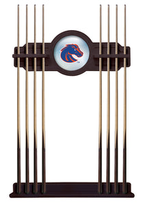 Boise State University Solid Wood Cue Rack