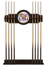 Load image into Gallery viewer, Louisiana State University Solid Wood Cue Rack