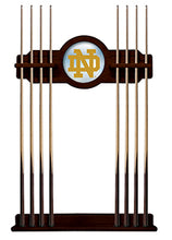 Load image into Gallery viewer, Notre Dame (ND) Solid Wood Cue Rack