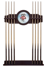 Load image into Gallery viewer, University of Wisconsin (Badger) Solid Wood Cue Rack