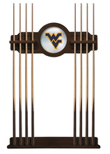 Load image into Gallery viewer, West Virginia University Solid Wood Cue Rack