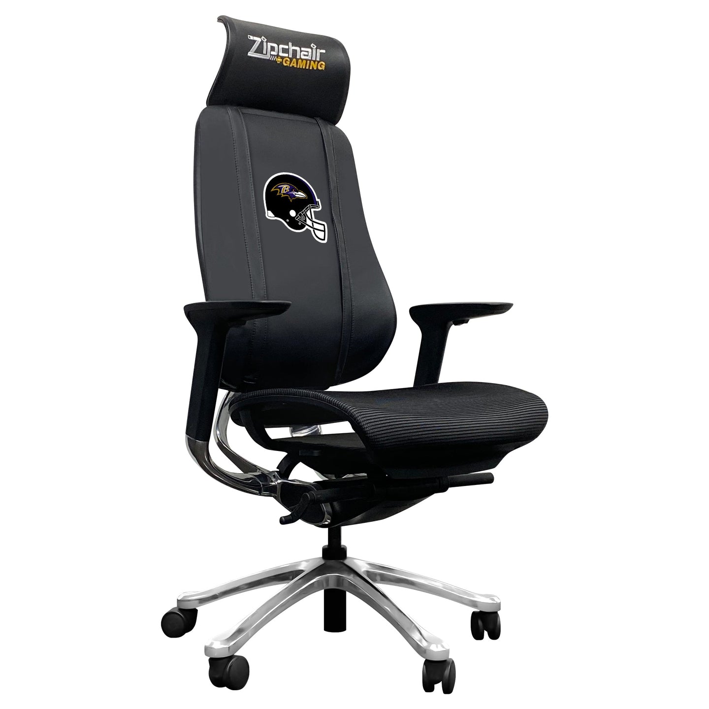 PhantomX Mesh Gaming Chair with Baltimore Ravens Helmet Logo