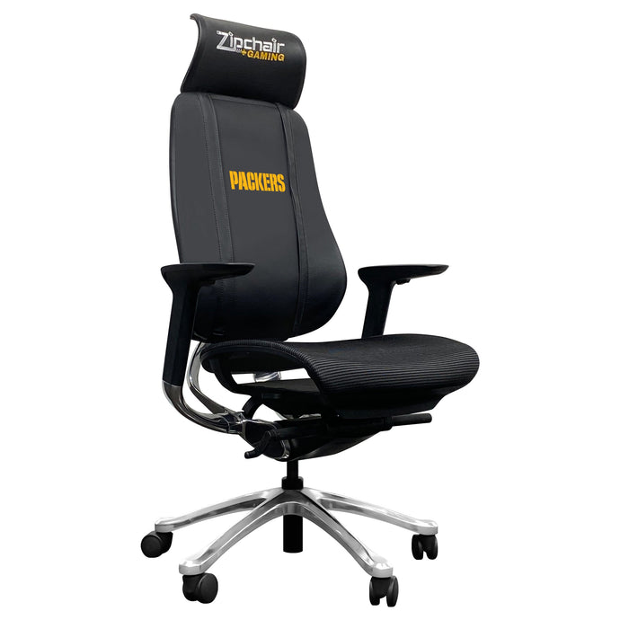 PhantomX Mesh Gaming Chair with Green Bay Packers Secondary Logo