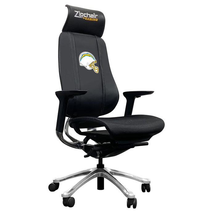 PhantomX Mesh Gaming Chair with Los Angeles Chargers Helmet Logo