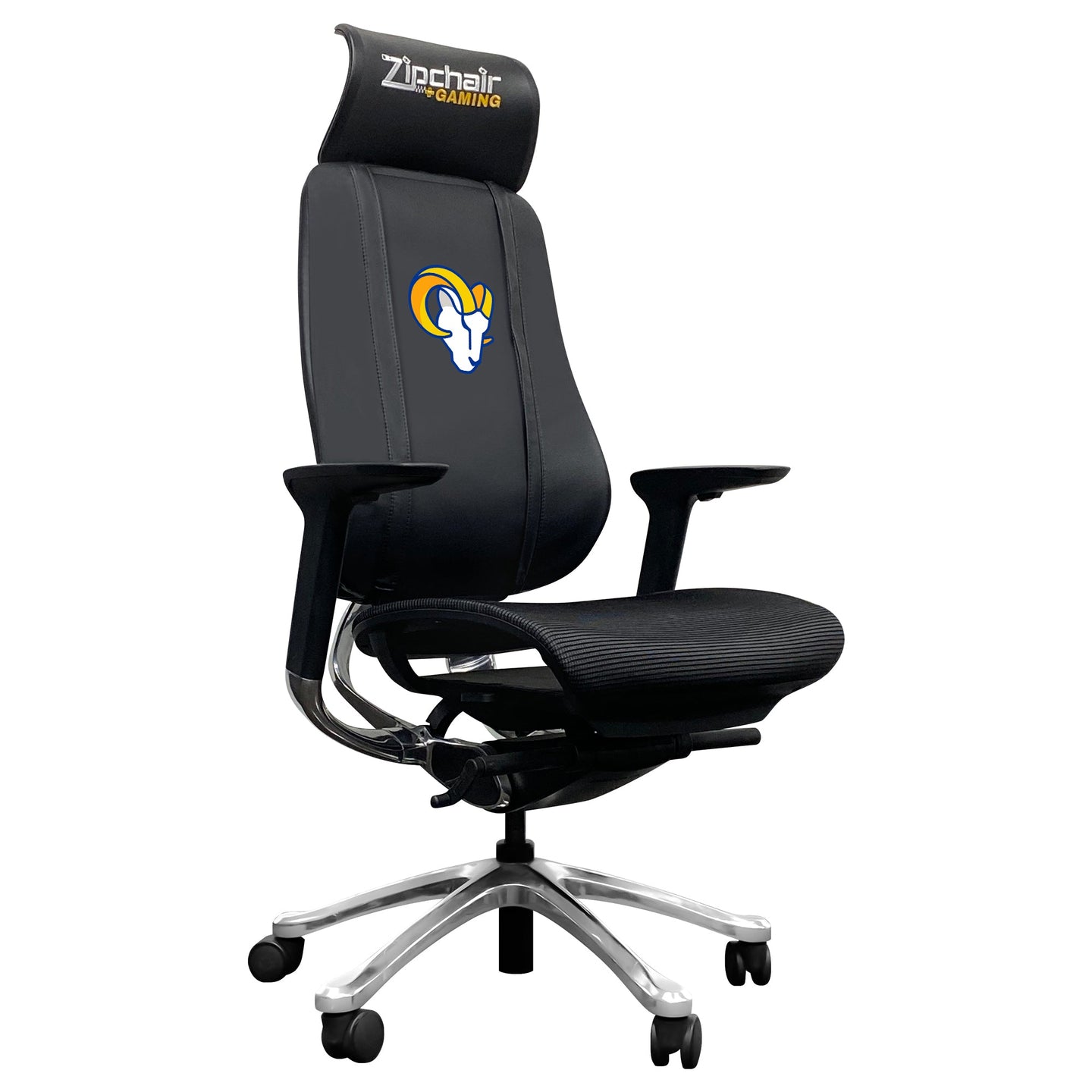 PhantomX Mesh Gaming Chair with Los Angeles Rams Secondary Logo