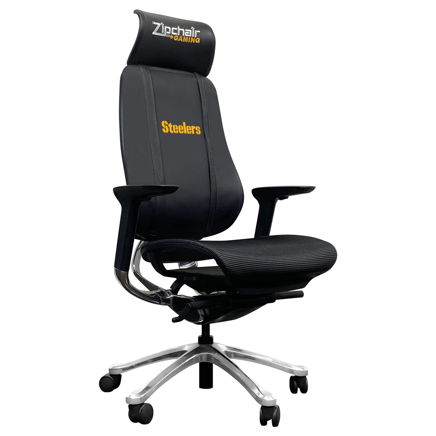 PhantomX Mesh Gaming Chair with Pittsburgh Steelers Secondary Logo