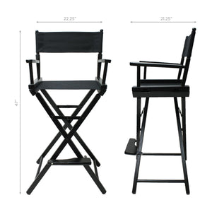 Chicago Blackhawks Bar Height Directors Chair