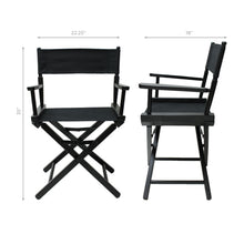 Load image into Gallery viewer, Pittsburgh Penguins Table Height Directors Chair
