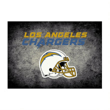 Load image into Gallery viewer, Los Angeles Chargers Distressed Rug