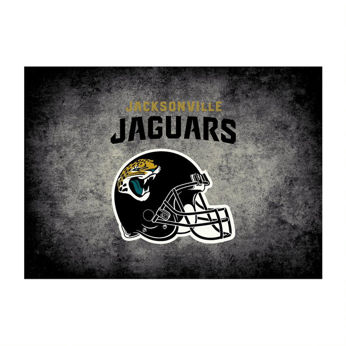 Jacksonville Jaguars Distressed Rug