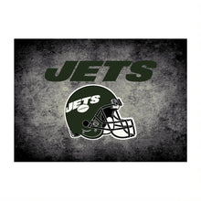 Load image into Gallery viewer, New York Jets Distressed Rug