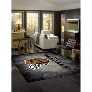 Cincinnati Bengals Distressed Rug