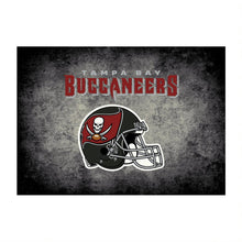 Load image into Gallery viewer, Tampa Bay Buccaneers Distressed Rug
