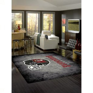 Tampa Bay Buccaneers Distressed Rug