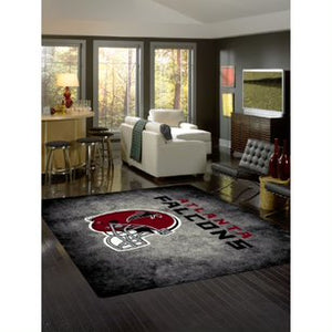 Atlanta Falcons Distressed Rug