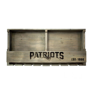 New England Patriots Reclaimed Bar Shelf