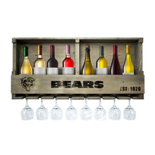 Load image into Gallery viewer, Chicago Bears Reclaimed Bar Shelf