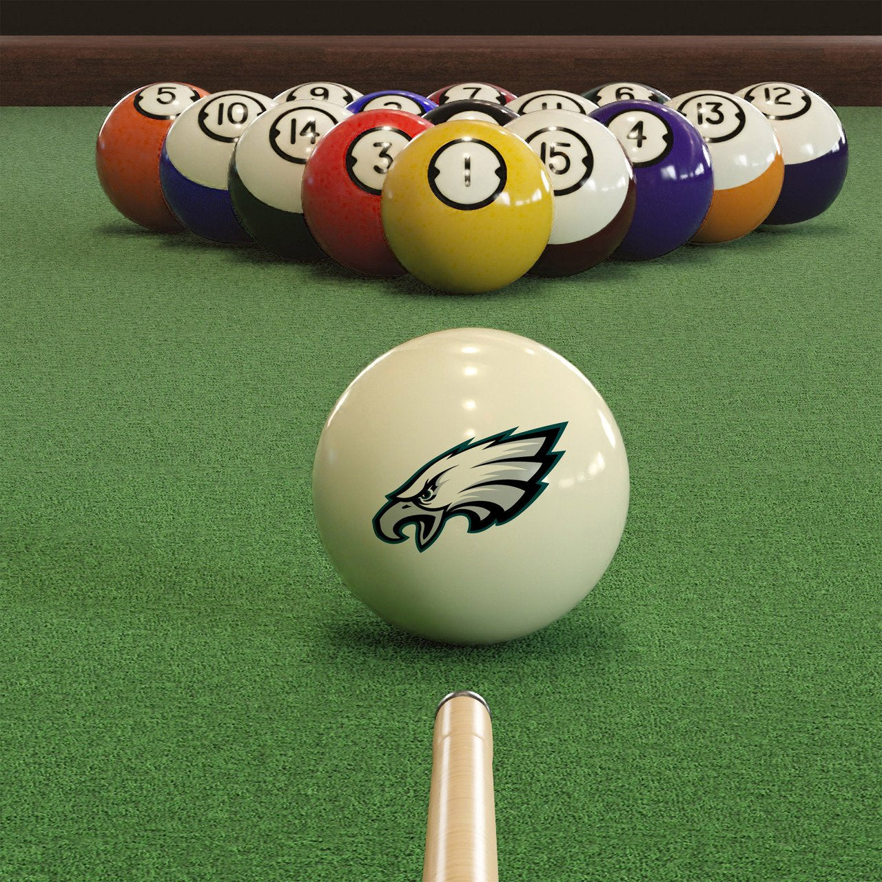 Philadelphia Eagles Cue Ball