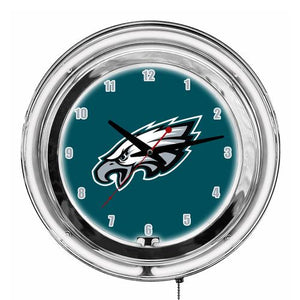 Philadelphia Eagles 14" Neon Clock