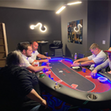 BBO Lumen HD LED Poker Table